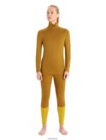 Icebreaker Women Merino 260 Tech Long Sleeve Half Zip Thermal Top Z04NXR860 Clothing Clove - Image 3