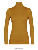 Icebreaker Women Merino 260 Tech Long Sleeve Half Zip Thermal Top Z04NXR860 Clothing Clove - Image 6