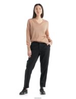 Icebreaker Women Merino Berlin Pants Z04NXR894 Clothing Black - Image 4