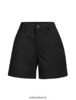 Icebreaker Women Merino Berlin Shorts Z04NXR923 Clothing Black - Image 8