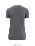 Icebreaker Women Merino Central Classic Short Sleeve T-Shirt Caravan Life Z04NXR663 Clothing Monsoon - Image 7
