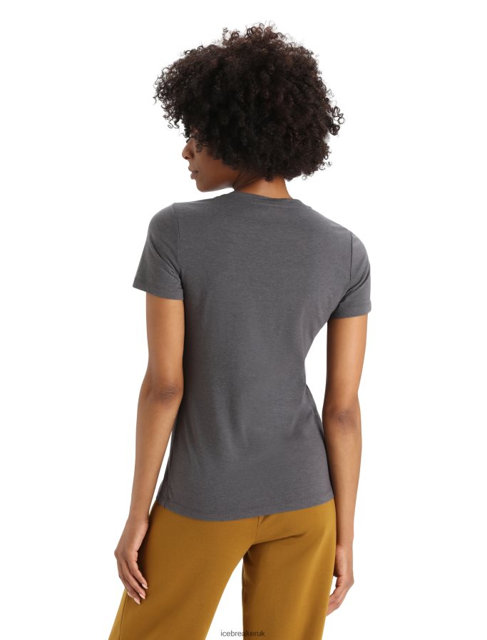 Icebreaker Women Merino Central Classic Short Sleeve T-Shirt Z04NXR652 Clothing Monsoon - Image 2