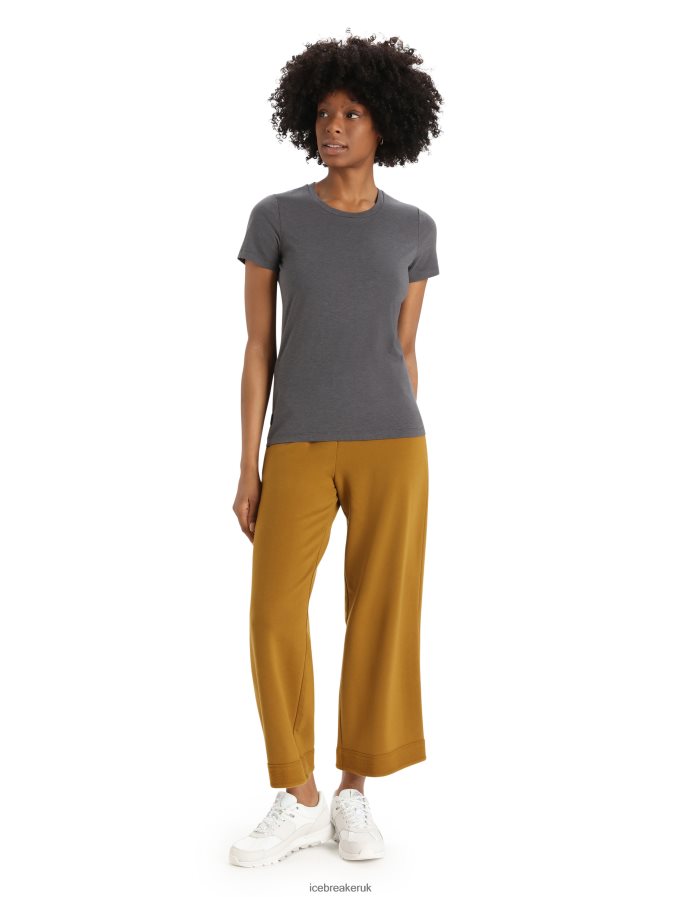 Icebreaker Women Merino Central Classic Short Sleeve T-Shirt Z04NXR652 Clothing Monsoon - Image 3