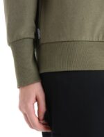 Icebreaker Women Merino Central II Long Sleeve Sweatshirt Z04NXR706 Clothing Loden - Image 5