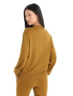 Icebreaker Women Merino Crush Long Sleeve Sweatshirt Z04NXR905 Clothing Clove - Image 2
