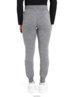 Icebreaker Women Merino Crush Pants Z04NXR730 Clothing Gritstone Heather - Image 2