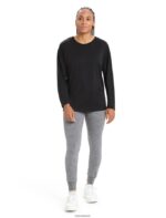 Icebreaker Women Merino Crush Pants Z04NXR730 Clothing Gritstone Heather - Image 3