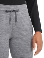 Icebreaker Women Merino Crush Pants Z04NXR730 Clothing Gritstone Heather - Image 4