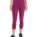 Icebreaker Women Merino Fastray High Rise 3/4 Tights Z04NXR738 Clothing Go Berry