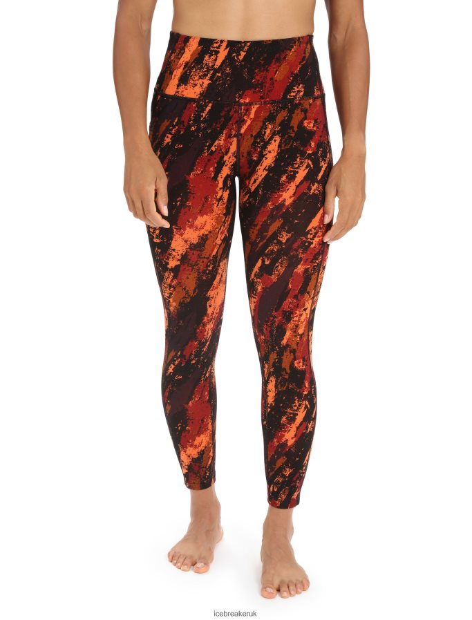 icebreaker_women_merino_fastray_high_rise_tights_sedimentary_z04nxr839_clothing_cherry_flash.jpg Icebreaker Women Merino Fastray High Rise Tights Sedimentary Z04NXR839 Clothing Cherry/Flash - Image 1