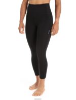 Icebreaker Women Merino Fastray High Rise Tights Z04NXR733 Clothing Black
