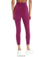 Icebreaker Women Merino Fastray High Rise Tights Z04NXR734 Clothing Go Berry - Image 2