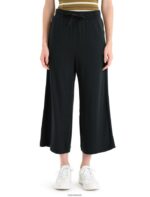 Icebreaker Women Merino Granary Culottes Z04NXR736 Clothing Black