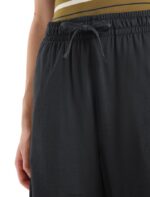 Icebreaker Women Merino Granary Culottes Z04NXR736 Clothing Black - Image 4