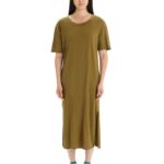Icebreaker Women Merino Granary Dress Z04NXR726 Clothing Algae