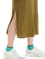 Icebreaker Women Merino Granary Dress Z04NXR726 Clothing Algae - Image 5