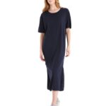 Icebreaker Women Merino Granary Dress Z04NXR727 Clothing Midnight Navy
