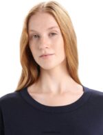 Icebreaker Women Merino Granary Dress Z04NXR727 Clothing Midnight Navy - Image 4
