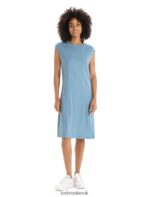 Icebreaker Women Merino Granary Sleeveless Dress Z04NXR728 Clothing Astral Blue