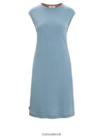 Icebreaker Women Merino Granary Sleeveless Dress Z04NXR728 Clothing Astral Blue - Image 4