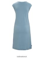 Icebreaker Women Merino Granary Sleeveless Dress Z04NXR728 Clothing Astral Blue - Image 5