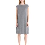 Icebreaker Women Merino Granary Sleeveless Dress Z04NXR729 Clothing Gritstone Heather