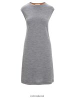 Icebreaker Women Merino Granary Sleeveless Dress Z04NXR729 Clothing Gritstone Heather - Image 4