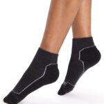 Icebreaker Women Merino Hike+ Light Mini Socks Z04NXR754 Accessories Jet Heather