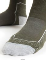 Icebreaker Women Merino Hike+ Light Mini Socks Z04NXR755 Accessories Loden/Blizzard Heather - Image 3