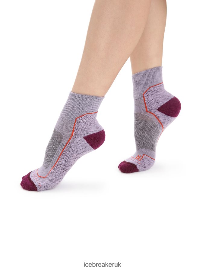 icebreaker_women_merino_hike_light_mini_socks_z04nxr756_accessories_purple_gaze_go_berry.jpg Icebreaker Women Merino Hike+ Light Mini Socks Z04NXR756 Accessories Purple Gaze/Go Berry - Image 1