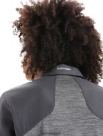 Icebreaker Women Merino Hike Long Sleeve Top Z04NXR693 Clothing Gritstone Heather/Monsoon - Image 5