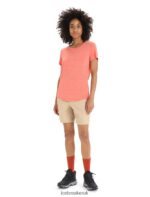 Icebreaker Women Merino Hike Shorts Z04NXR747 Clothing Sand - Image 3