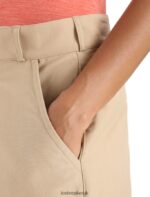 Icebreaker Women Merino Hike Shorts Z04NXR747 Clothing Sand - Image 4