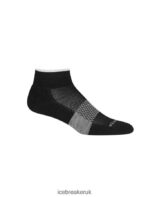 Icebreaker Women Merino Multisport Light Mini Socks Z04NXR751 Accessories Black/Snow - Image 4