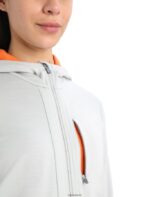 Icebreaker Women Merino Quantum III Long Sleeve Zip Hoodie Z04NXR897 Clothing Ether/Flash - Image 7