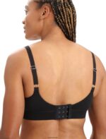 Icebreaker Women Merino Queens Clasp Bra Z04NXR553 Clothing Black - Image 2