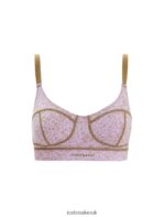 Icebreaker Women Merino Queens Clasp Bra Z04NXR554 Clothing Algae/Purple Haze - Image 5