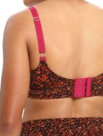 Icebreaker Women Merino Queens Clasp Bra Z04NXR918 Clothing Black/Cherry - Image 5