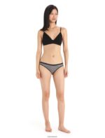 Icebreaker Women Merino Siren Bikini Briefs Z04NXR502 Clothing Gritstone Heather - Image 3