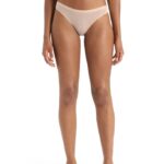 Icebreaker Women Merino Siren Bikini Briefs Z04NXR504 Clothing Praline