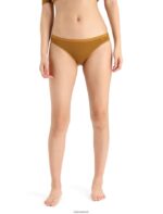 Icebreaker Women Merino Siren Bikini Briefs Z04NXR920 Clothing Clove