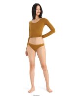 Icebreaker Women Merino Siren Bikini Briefs Z04NXR920 Clothing Clove - Image 3
