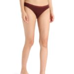 Icebreaker Women Merino Siren Bikini Briefs Z04NXR921 Clothing Espresso