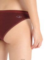 Icebreaker Women Merino Siren Bikini Briefs Z04NXR921 Clothing Espresso - Image 4