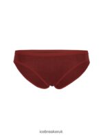 Icebreaker Women Merino Siren Bikini Briefs Z04NXR921 Clothing Espresso - Image 5