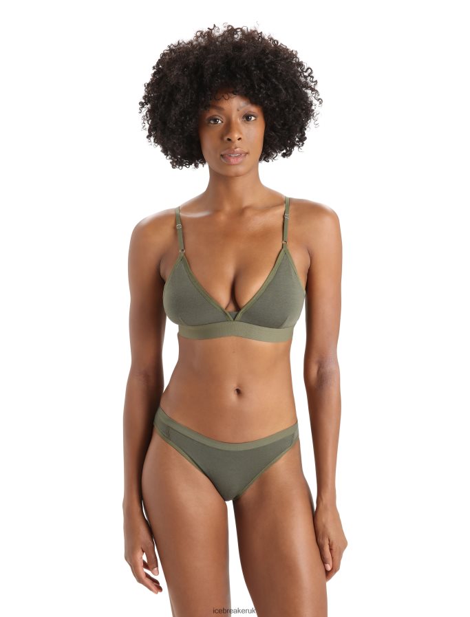 icebreaker_women_merino_siren_bra_z04nxr911_clothing_loden.jpg Icebreaker Women Merino Siren Bra Z04NXR911 Clothing Loden - Image 1