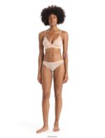 Icebreaker Women Merino Siren Bra Z04NXR912 Clothing Praline - Image 3