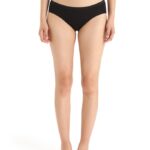 Icebreaker Women Merino Siren Hipkini Briefs Z04NXR513 Clothing Black