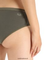 Icebreaker Women Merino Siren Hipkini Briefs Z04NXR516 Clothing Loden - Image 4
