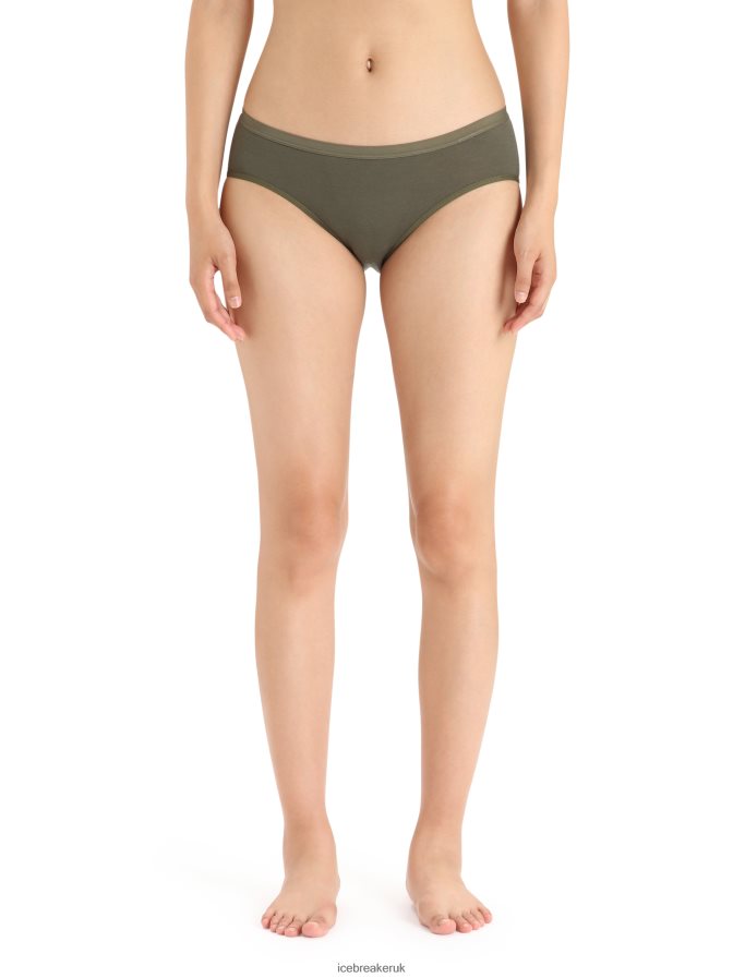 icebreaker_women_merino_siren_hipkini_briefs_z04nxr516_clothing_loden.jpg Icebreaker Women Merino Siren Hipkini Briefs Z04NXR516 Clothing Loden - Image 1